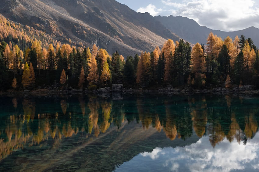 Beautiful Swiss Landscapes In Autumn by Vincent Croce