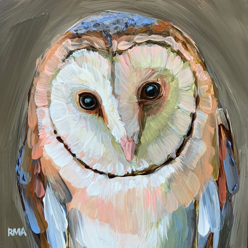 Gorgeous Bird Portrait Paintings by Rachel Altschuler