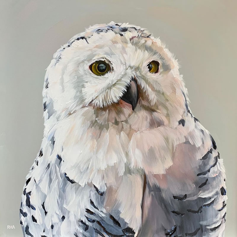 Gorgeous Bird Portrait Paintings by Rachel Altschuler