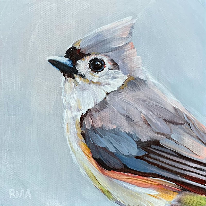 Gorgeous Bird Portrait Paintings by Rachel Altschuler