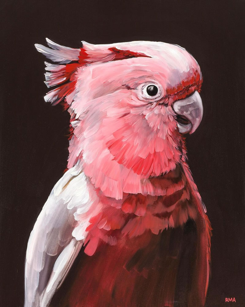 Gorgeous Bird Portrait Paintings by Rachel Altschuler