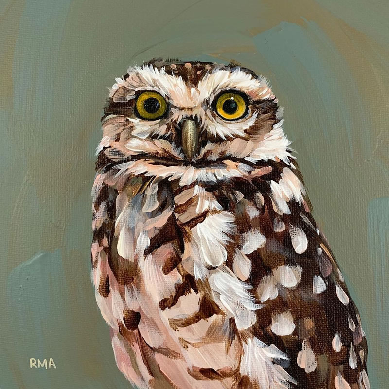 Gorgeous Bird Portrait Paintings by Rachel Altschuler