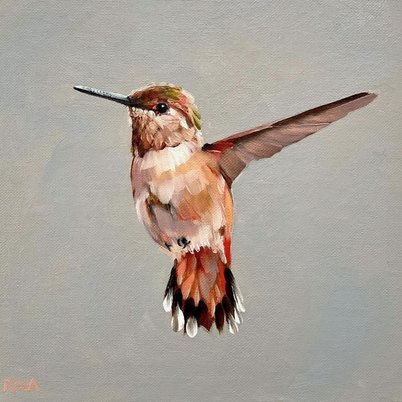 Gorgeous Bird Portrait Paintings by Rachel Altschuler