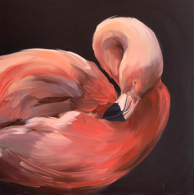 Gorgeous Bird Portrait Paintings by Rachel Altschuler