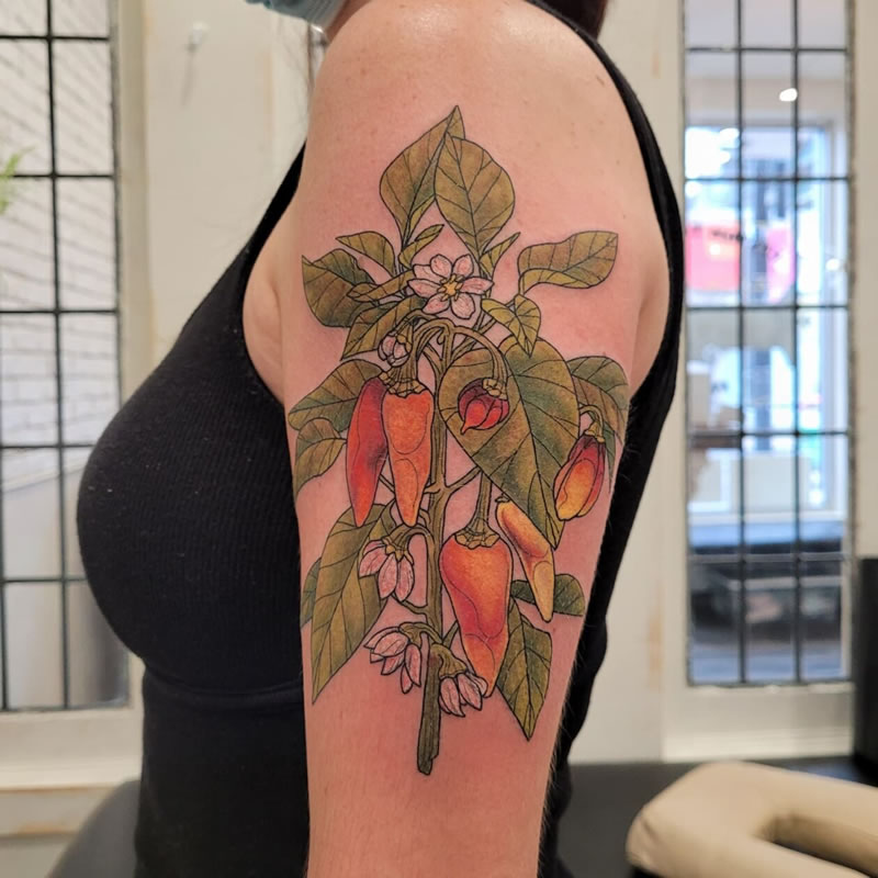 Flora and Fauna Tattoos by Jamie