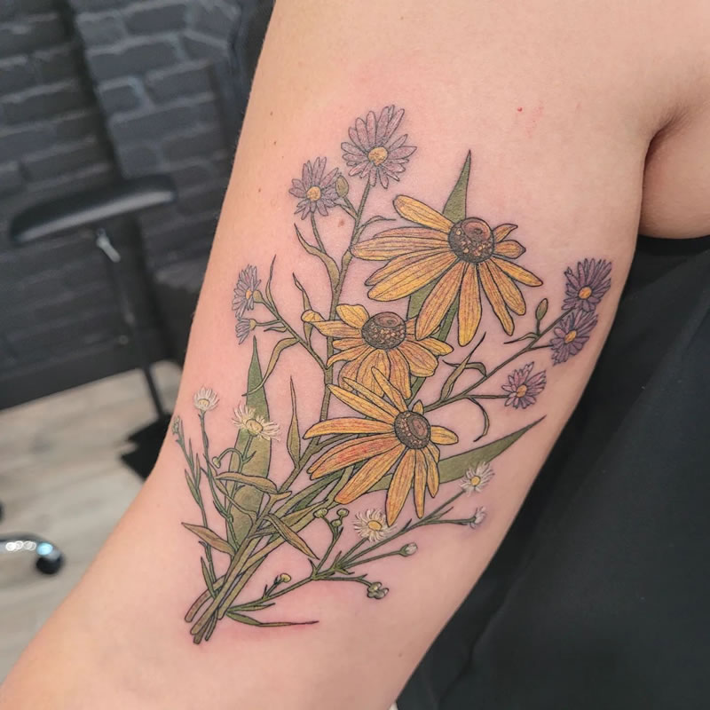 Flora and Fauna Tattoos by Jamie