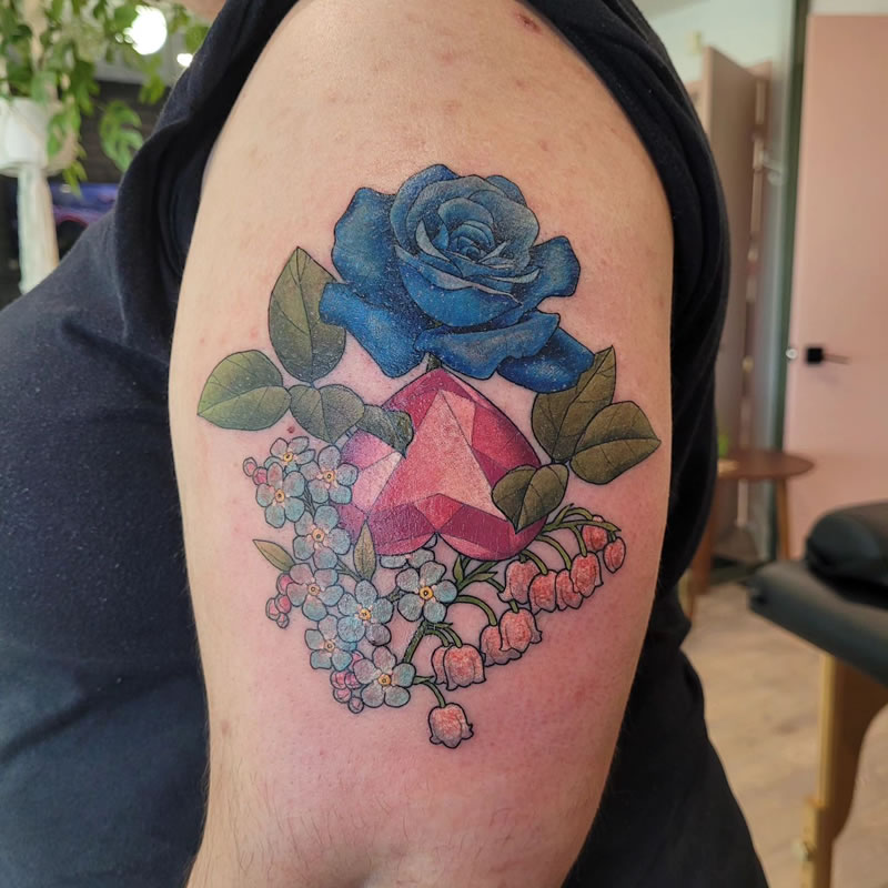 Flora and Fauna Tattoos by Jamie