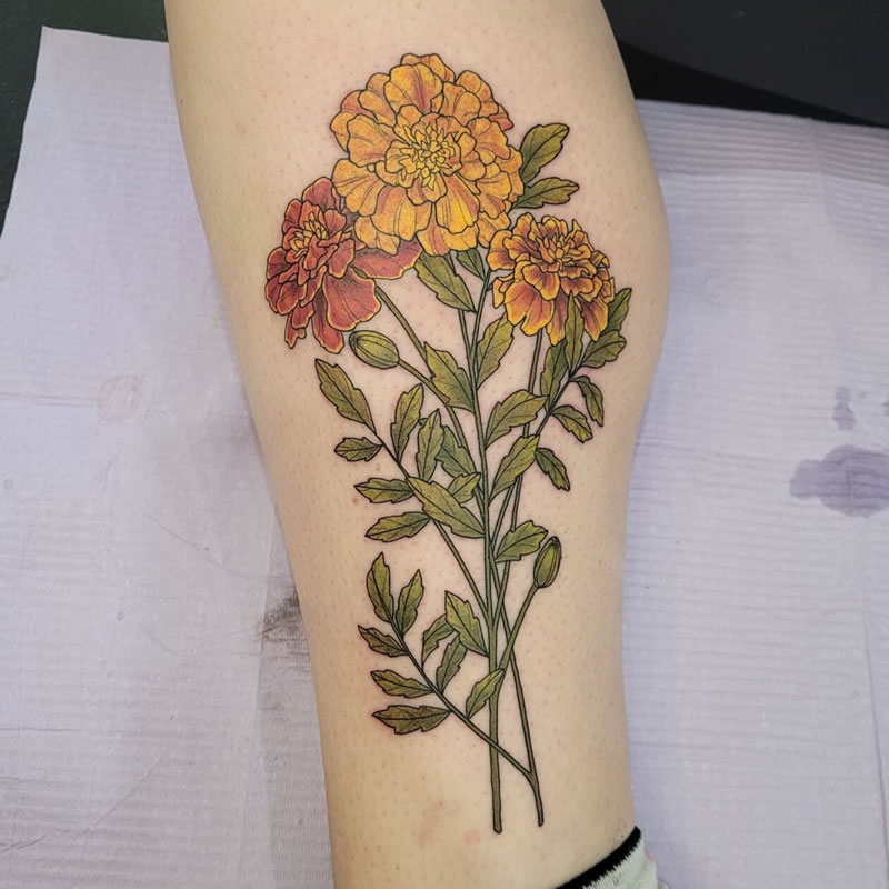 Flora and Fauna Tattoos by Jamie