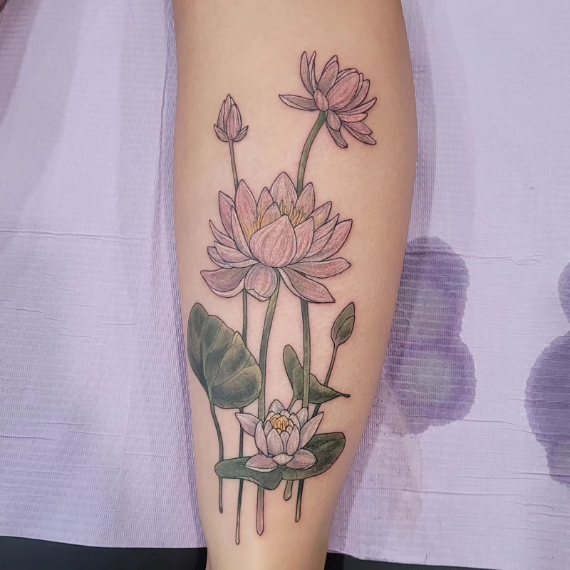 Flora and Fauna Tattoos by Jamie