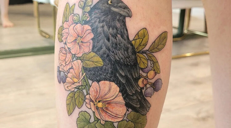 Flora and Fauna Tattoos by Jamie