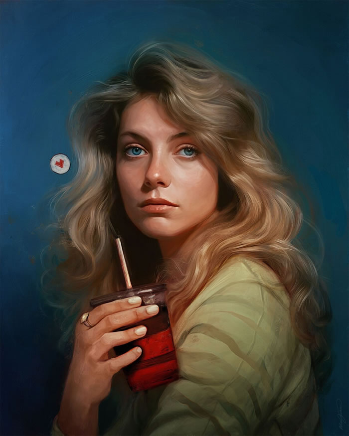 Hyper-Realistic Digital Portraits by Alexis Franklin