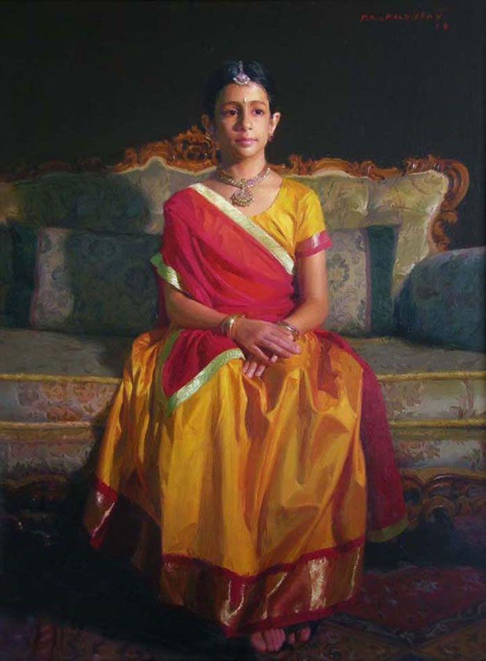 Indian Oil Paintings By Pramod Kurlekar