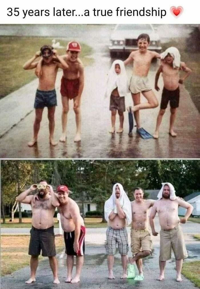 Recreate A Photo From Their Past