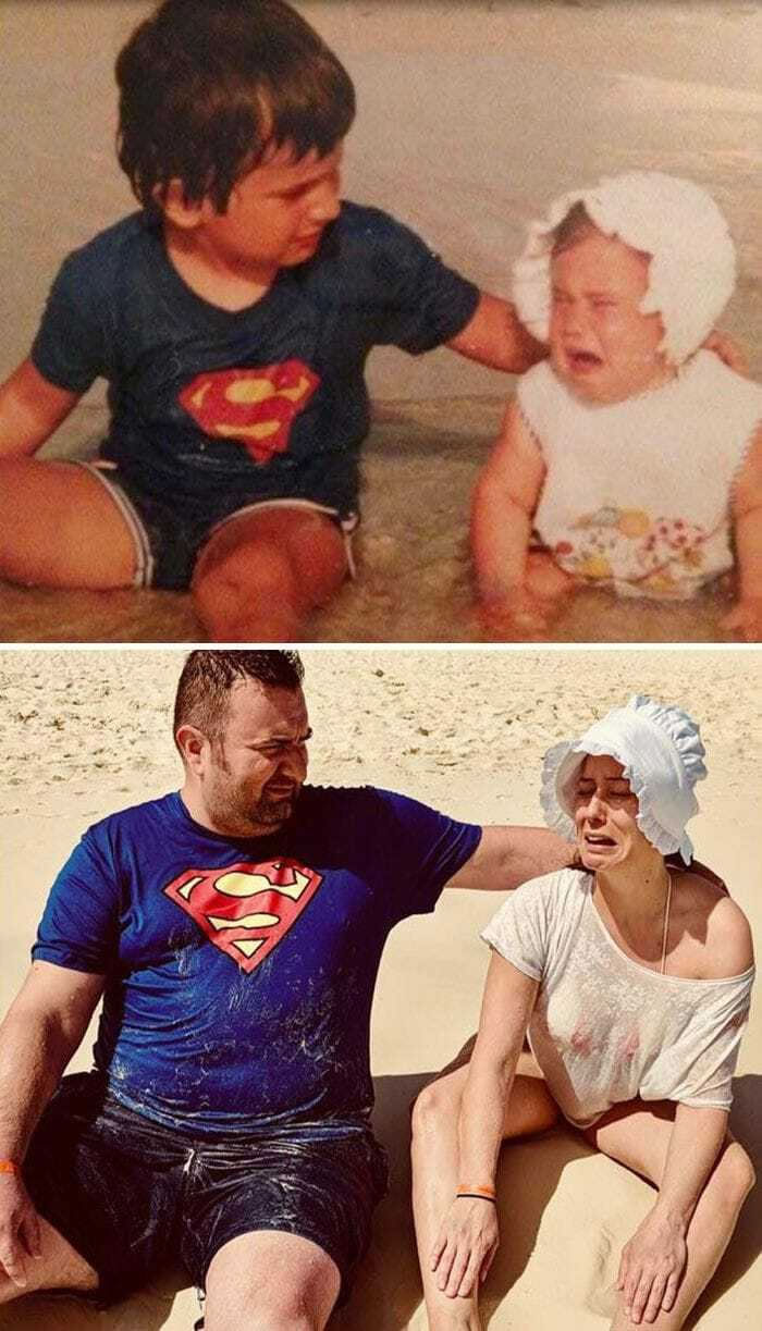 Recreate A Photo From Their Past