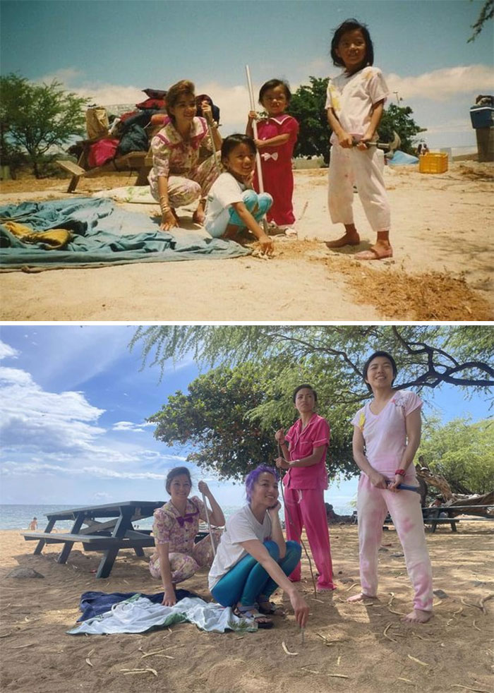 Recreate A Photo From Their Past