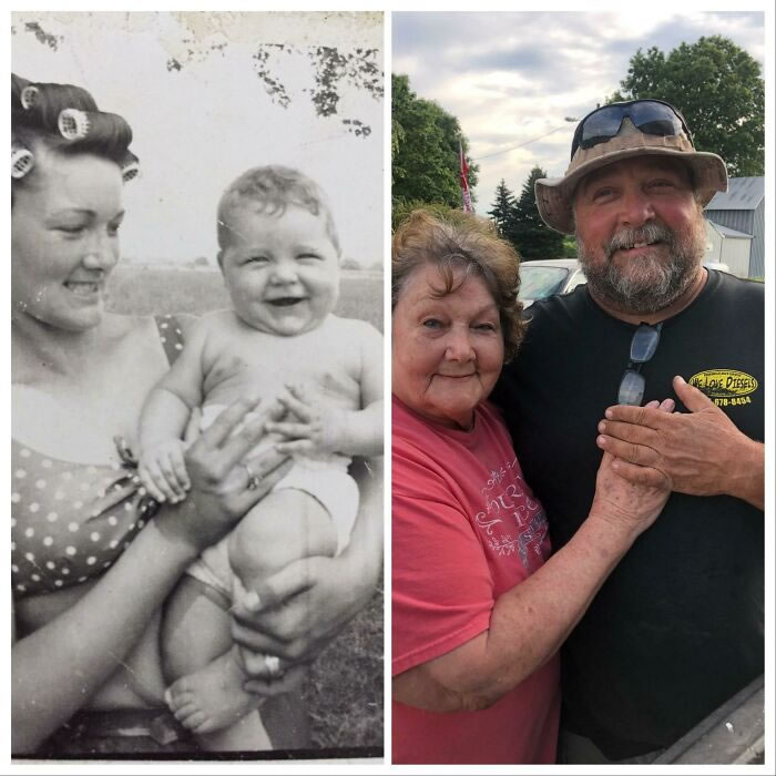 Recreate A Photo From Their Past