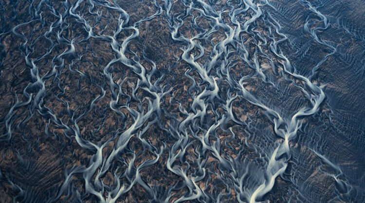 Braided Rivers Iceland Landscapes