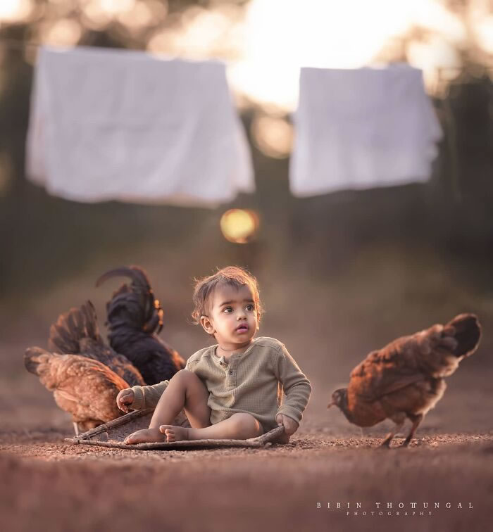 Indian Children Photography By Bibin Thottungal