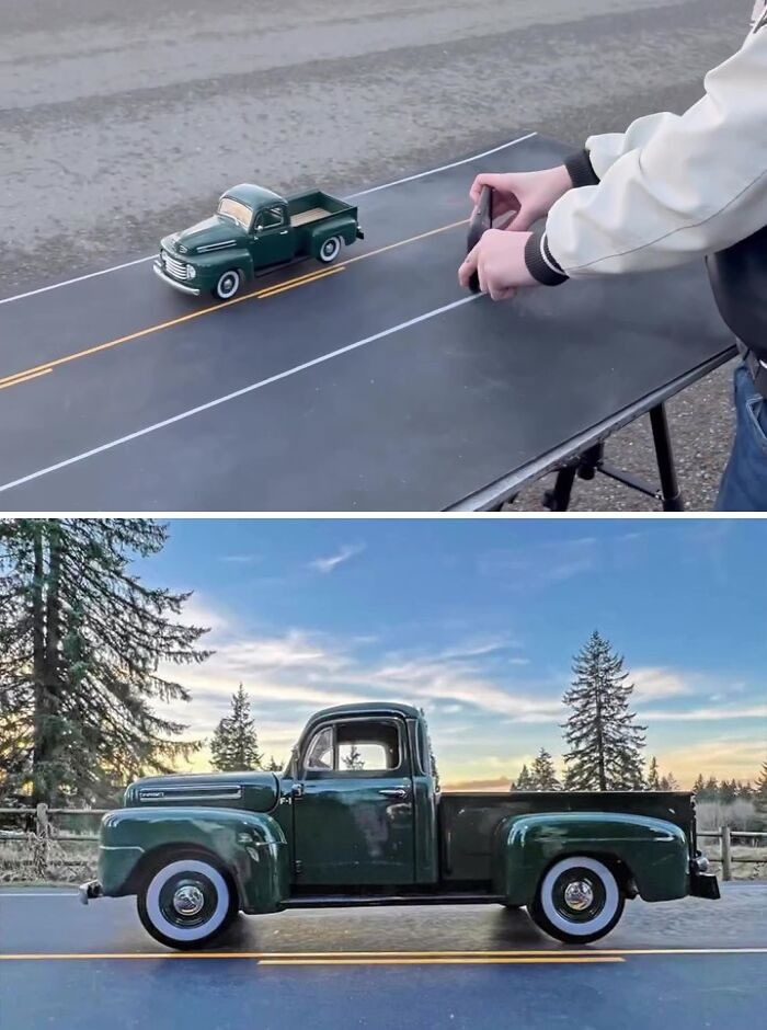 Realistic Scenes With Miniature Cars By Anthony Ryan Schmidt