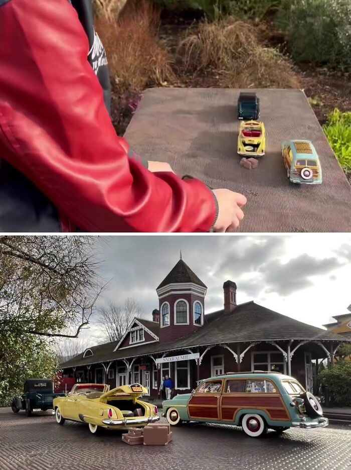 Realistic Scenes With Miniature Cars By Anthony Ryan Schmidt