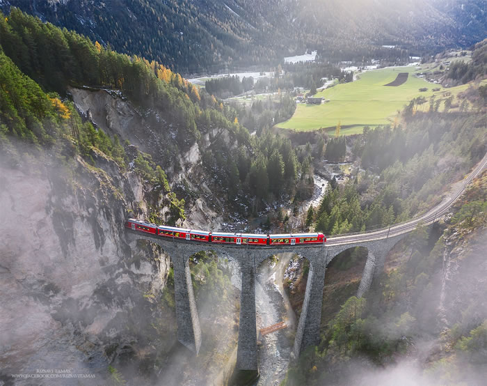 Tamas Rizsavi Beautiful Train Photographs In Exciting Places