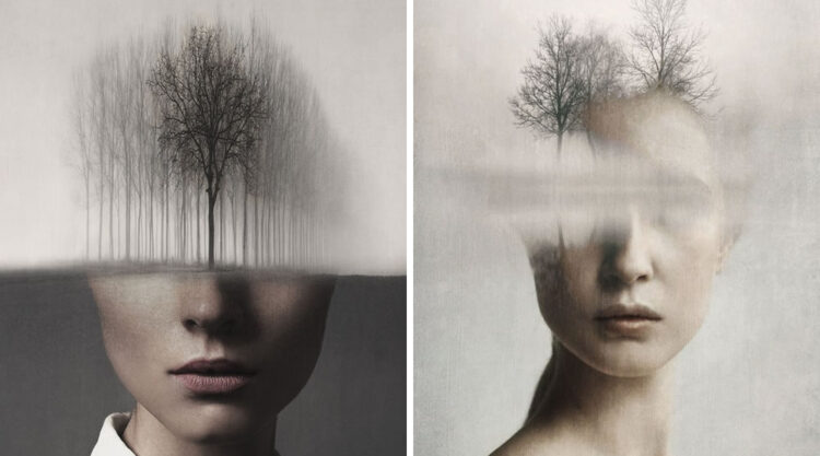 Double Exposure Portraits by Erkin Demir