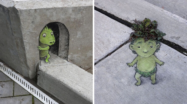 Street Art by David Zinn