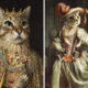 Cats Royalty Traditional Portraits By Galina Bugaevskaya