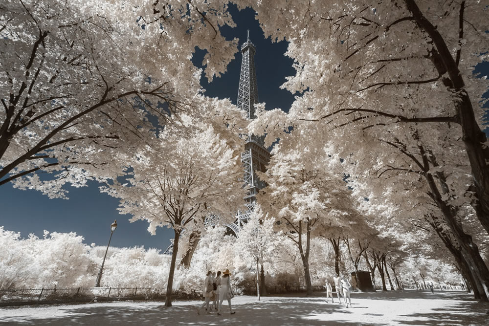 Infrared Photography Of Paris By Pierre-Louis Ferrer