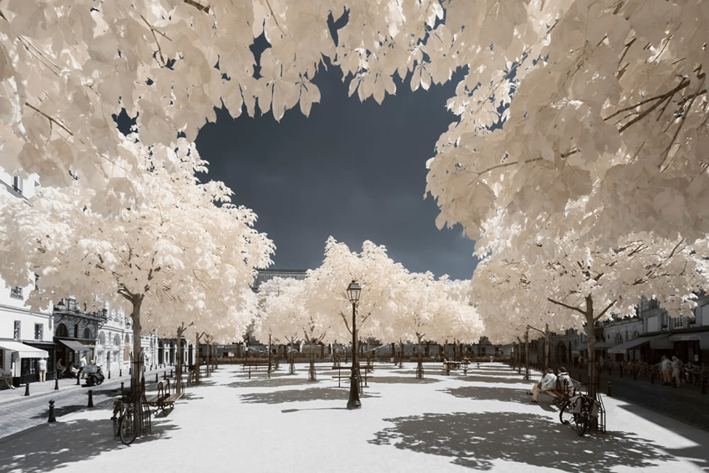 Infrared Photography Of Paris By Pierre-Louis Ferrer