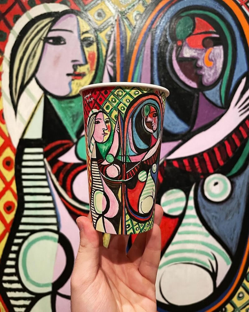 Paper Cup Illustrations By Berk Armagan