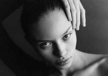 Female Black and White Portrait Photography