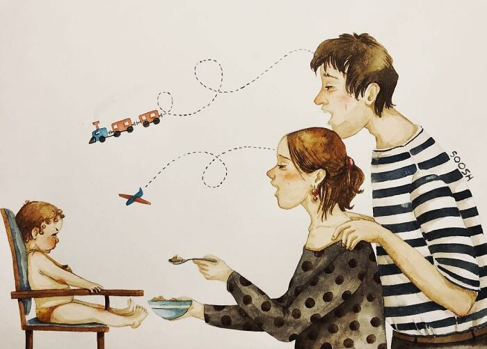 Heart-Touching Illustrations By Soosh Chouanard