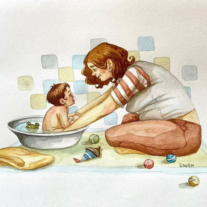 Heart-Touching Illustrations By Soosh Chouanard