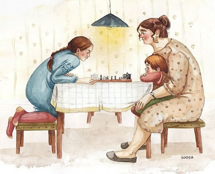 Heart-Touching Illustrations By Soosh Chouanard