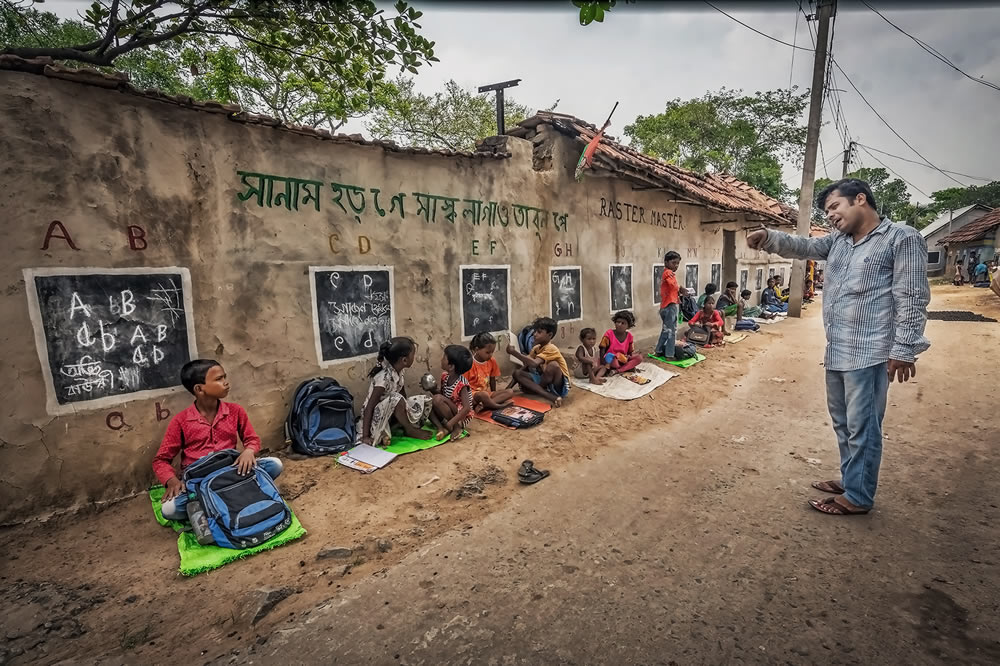 Teacher Of The Street By Soumayan Biswas