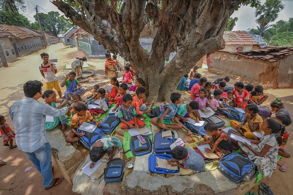 Teacher Of The Street By Soumayan Biswas