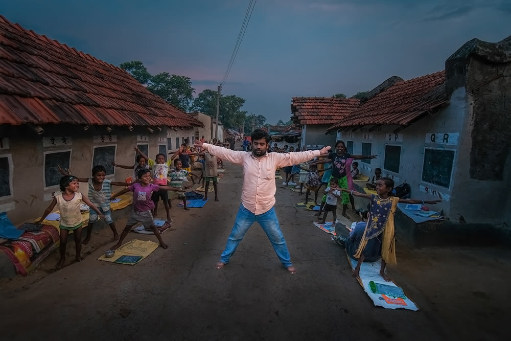 Teacher Of The Street By Soumayan Biswas