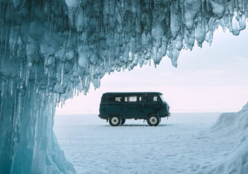 Fantastic Photos Of Frozen Lake Baikal In Russia By Roman Manukyan