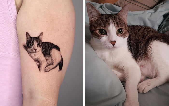 Incredible Realistic Pet Tattoos By Yeono