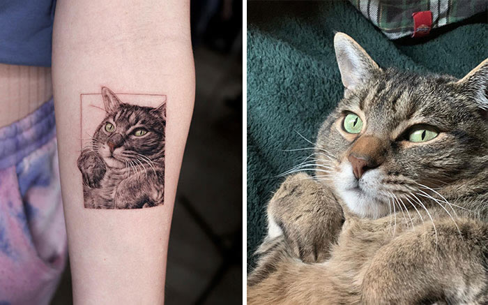 Incredible Realistic Pet Tattoos By Yeono