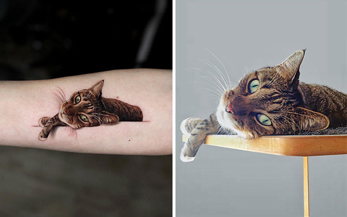 Incredible Realistic Pet Tattoos By Yeono