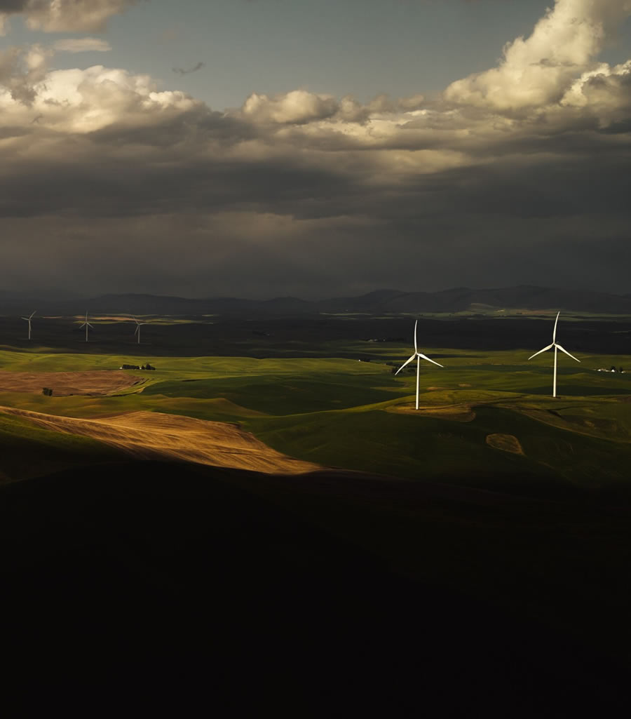 Aerial Landscapes Of Eastern Washington By Mitchell Rouse