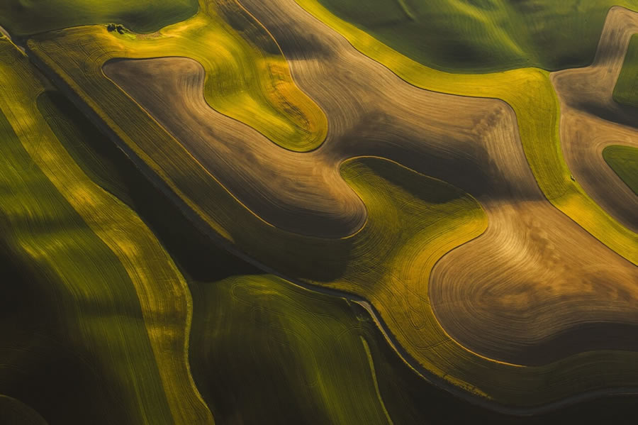 Aerial Landscapes Of Eastern Washington By Mitchell Rouse