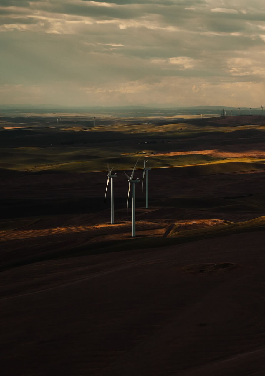 Aerial Landscapes Of Eastern Washington By Mitchell Rouse