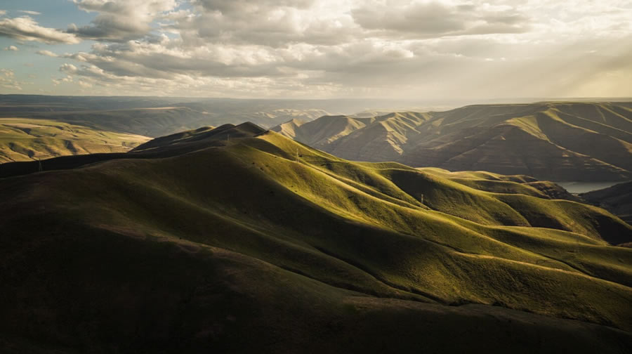 Aerial Landscapes Of Eastern Washington By Mitchell Rouse