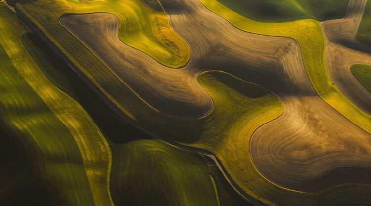 Aerial Landscapes Of Eastern Washington By Mitchell Rouse