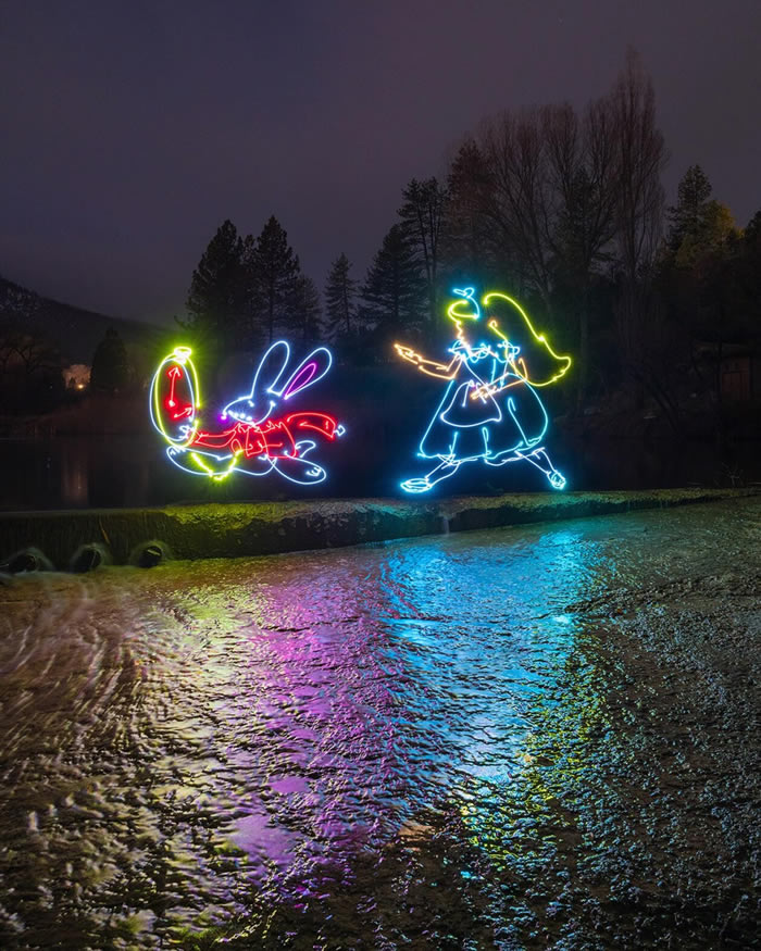 Light Paintings Photography By Dariustwin