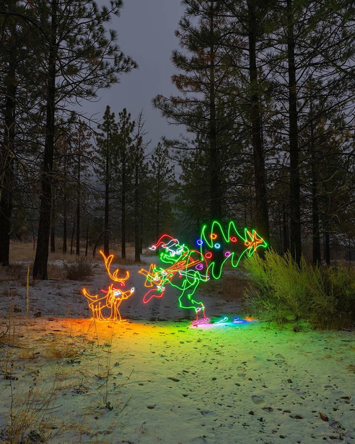 Light Paintings Photography By Dariustwin