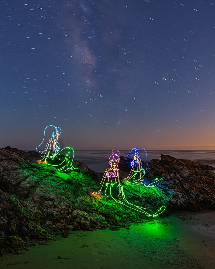 Light Paintings Photography By Dariustwin